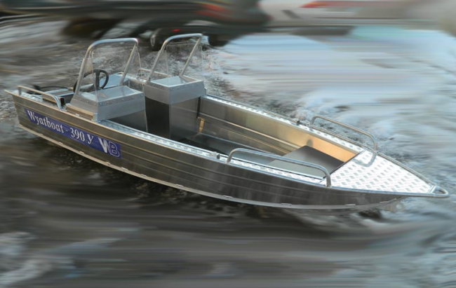 Wyatboat-390У с консолями